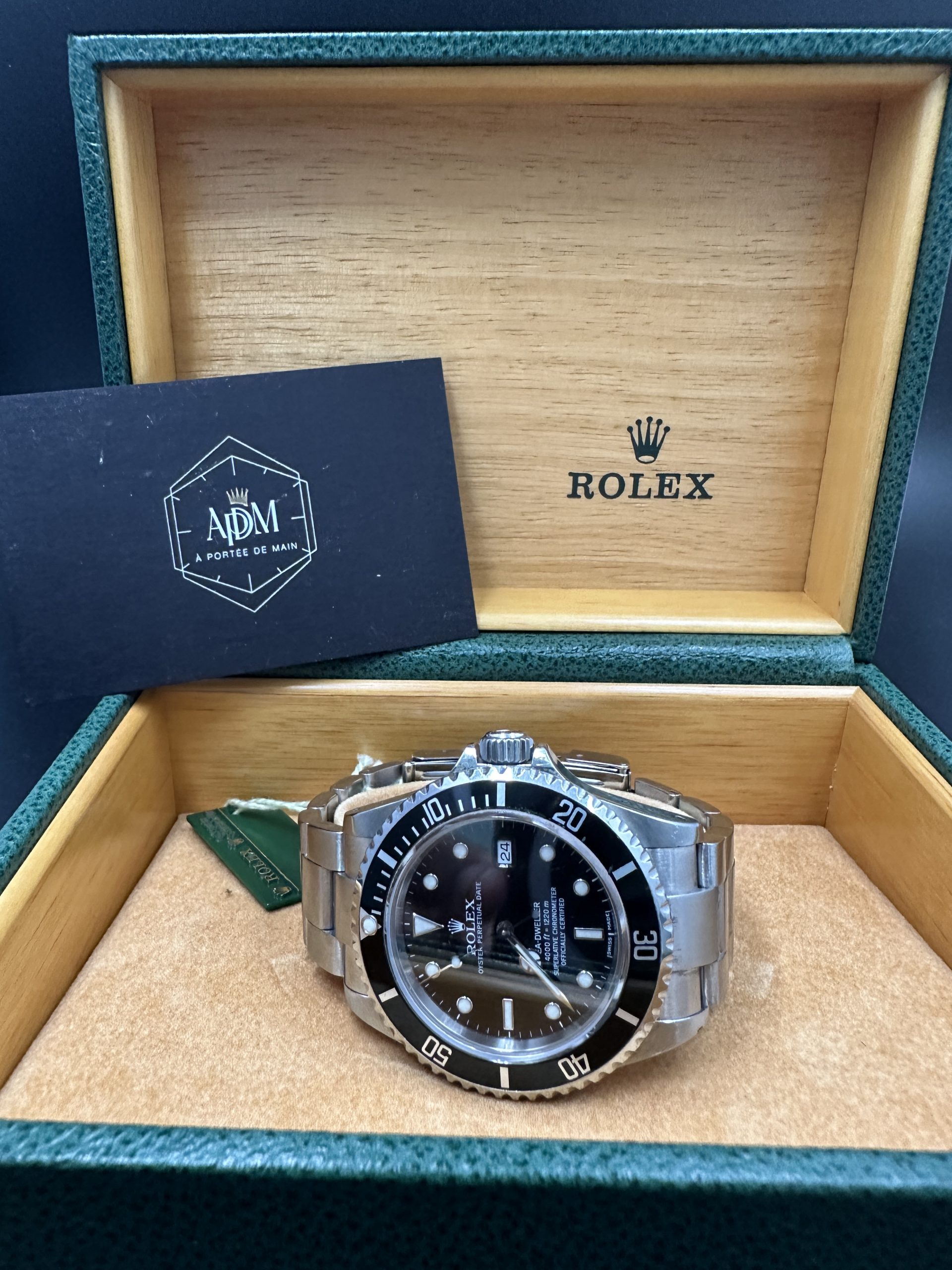 Rolex Sea Dweller 16600 "No Papers" P serial – Image 5