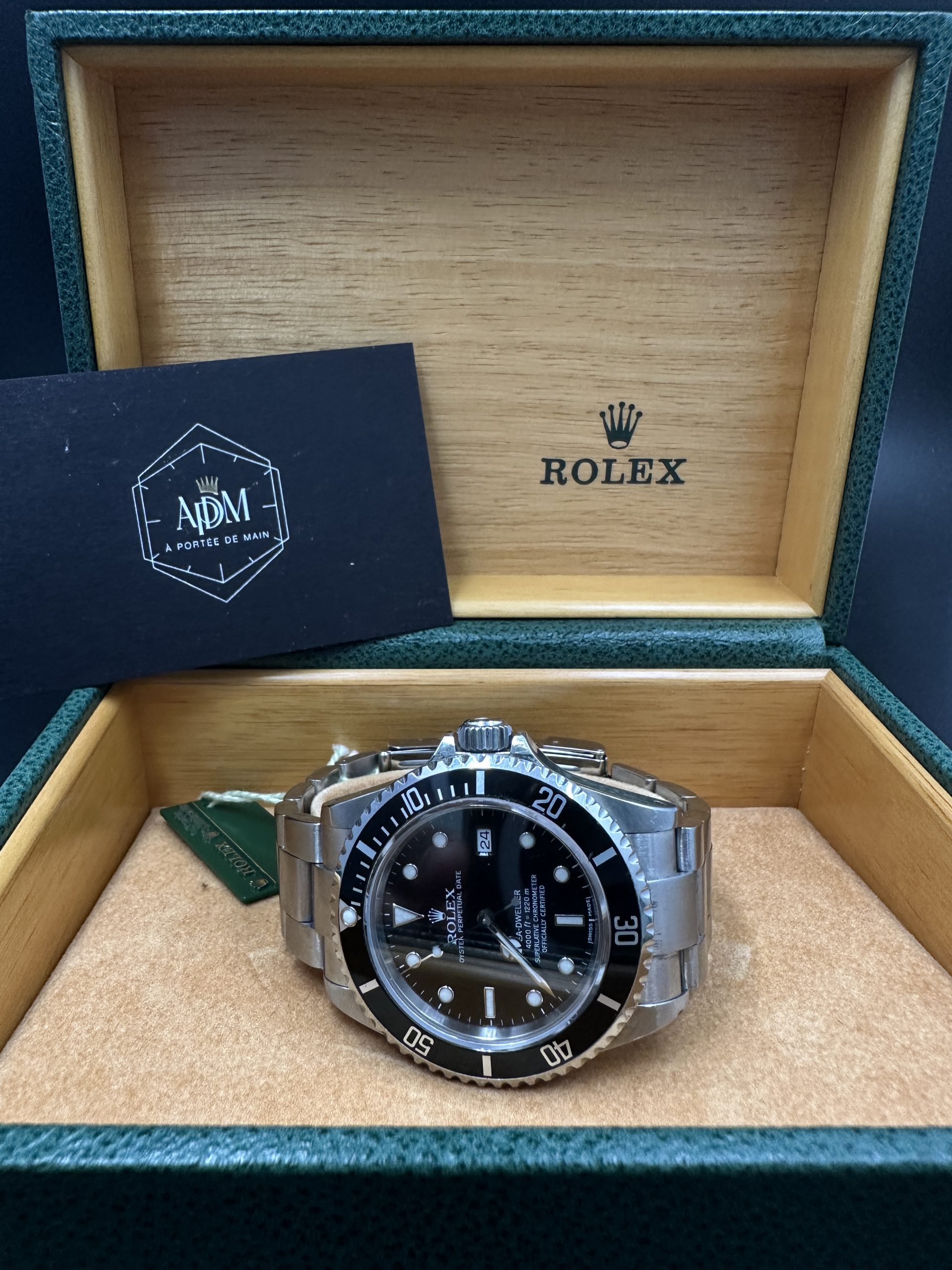 Rolex Sea Dweller 16600 "No Papers" P serial – Image 4