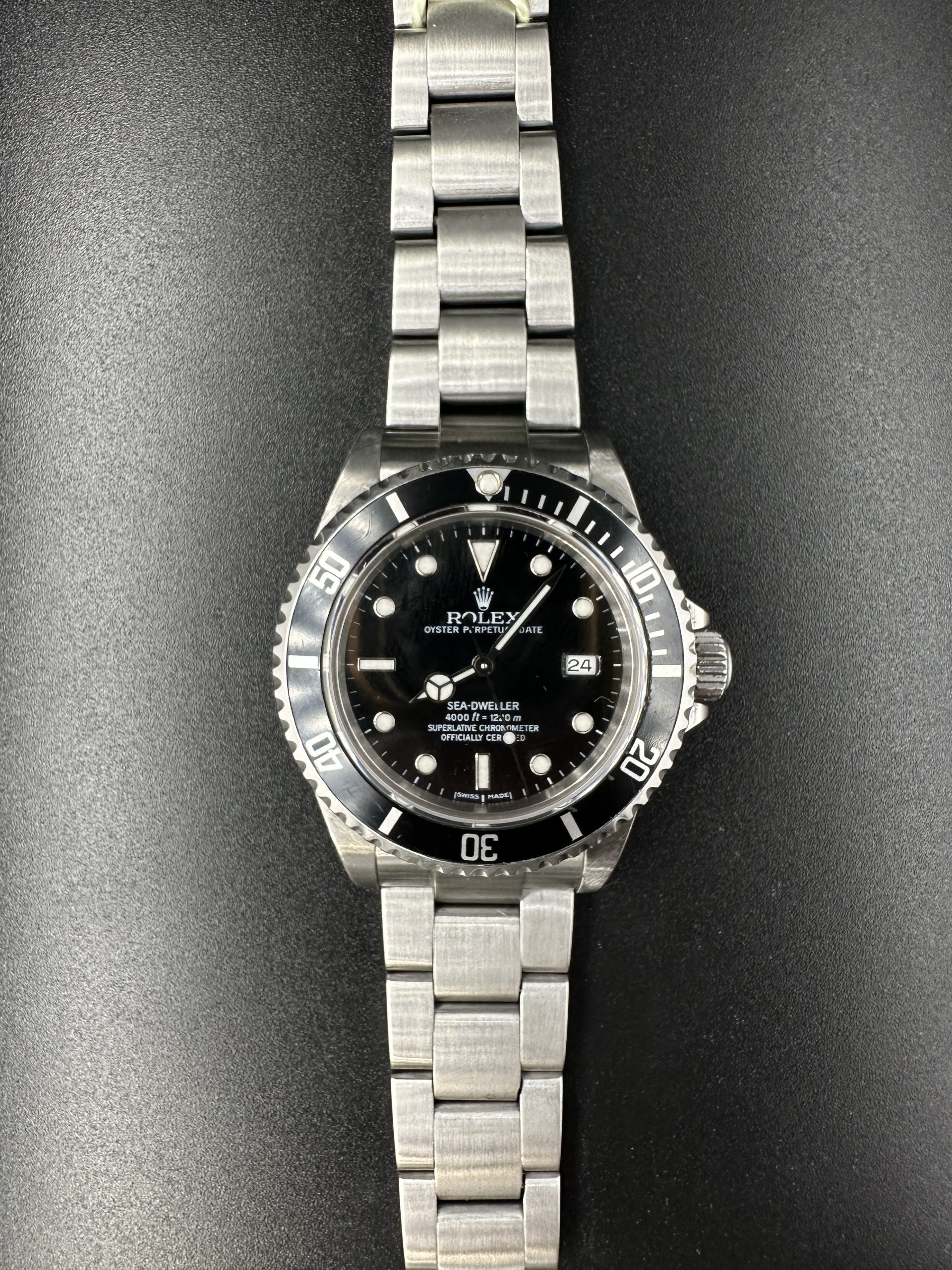 Rolex Sea Dweller 16600 "No Papers" P serial – Image 2