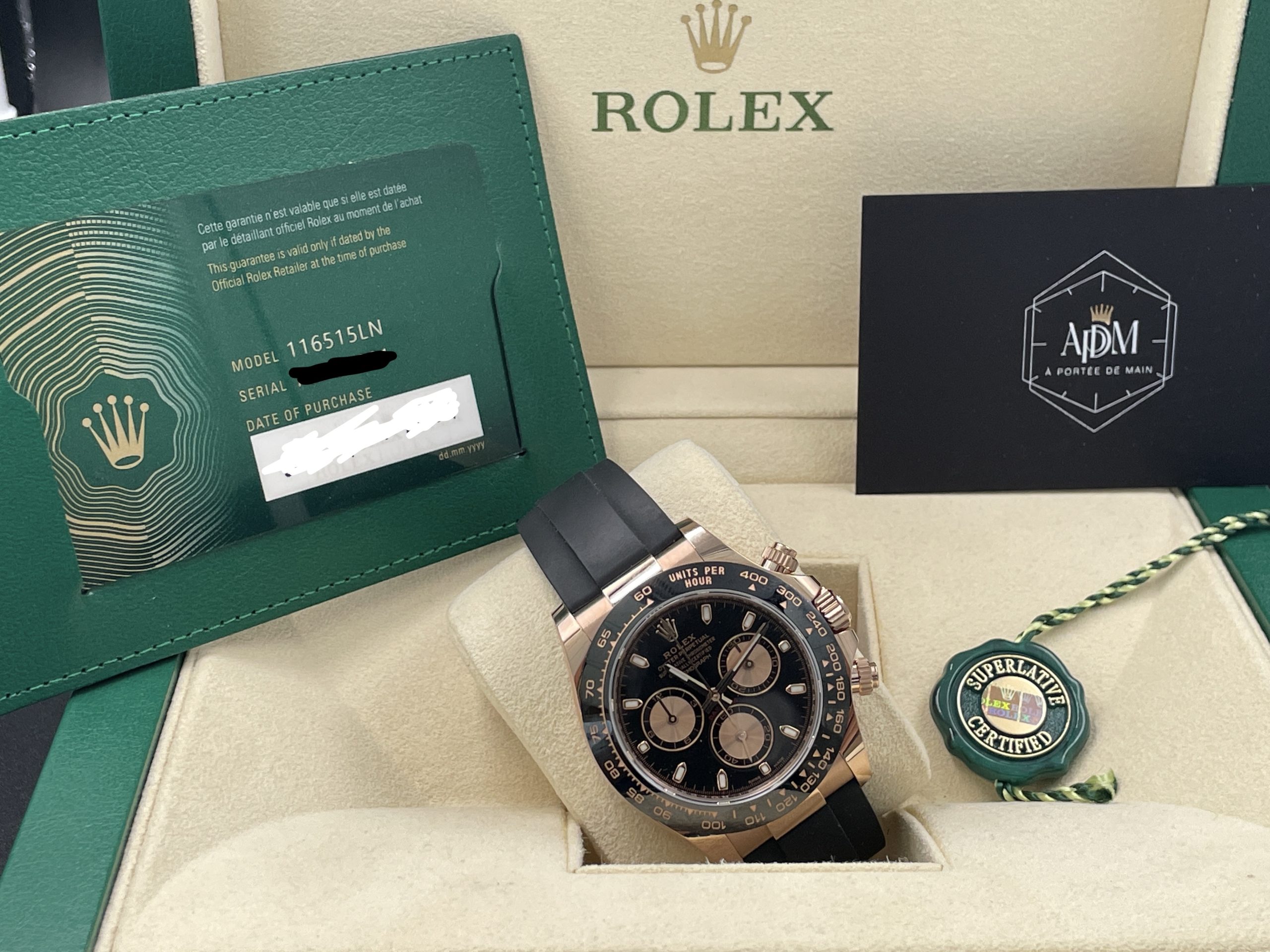 Rolex Daytona Oysterflex 116515LN – Image 7