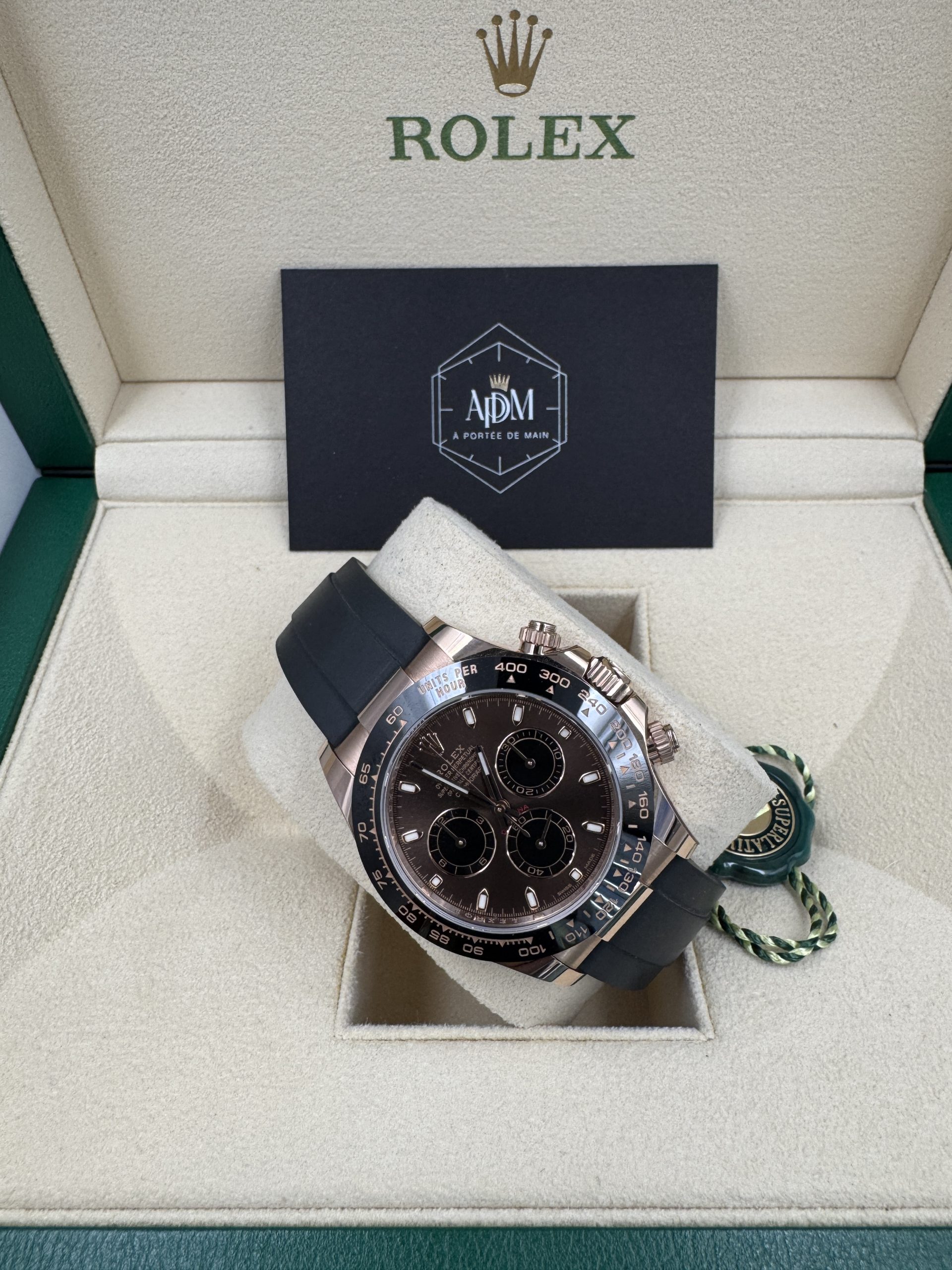 Rolex Daytona Oyster Flex OR Rose – Image 4