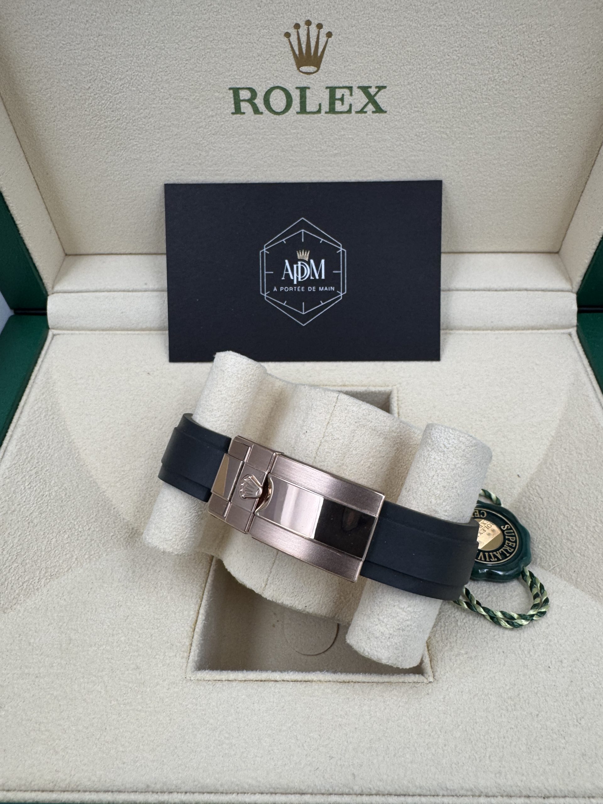 Rolex Daytona Oyster Flex OR Rose – Image 3